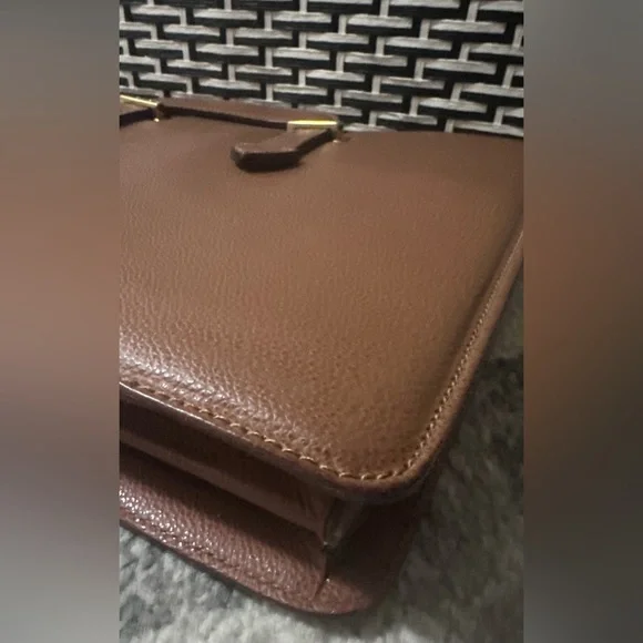 AUTHENTIC Ferragamo laptop business bag document case brown 40 × 29 × 6 …